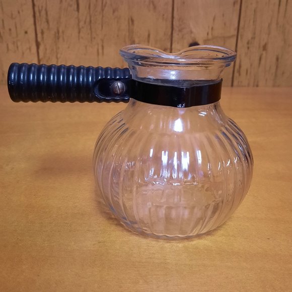 Vintage Silex Glass Individual Serving Coffee Pot - Picture 3 of 4